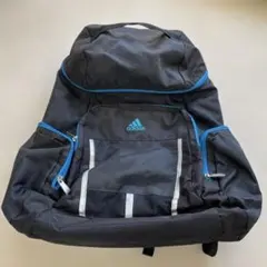 adidas バックパック 黒/青