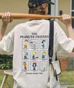 PEANUTS 半袖Tシャツ FREEサイズのサムネイル