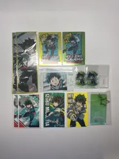 ヒロアカ 緑谷出久 カード,アクスタ,キーホルダー