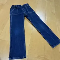 DOUBLE.B ストレートパンツ 120サイズ ダークブルー