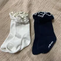 プティマイン　ベビー靴下 2色セット