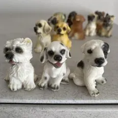 犬の置物　12体セット
