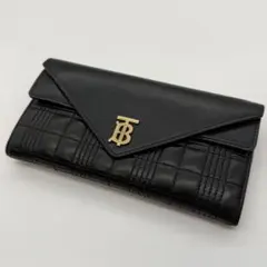✨新品未使用✨ BURBERRY 長財布 ノバチェック キルティング フラップ 