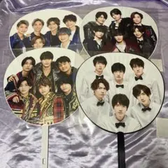 SixTONES 集合　うちわ4枚セット