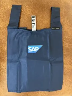 MOTTERU エコバッグ SAP ノベルティ ネイビー 折りたたみトートバッグ