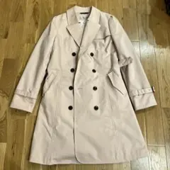 LES MUES ピンク トレンチコート