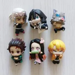 鬼滅の刃 ちょこっとひっかけフィギュア ぷち 伊黒小芭内 炭治郎 善逸 天元