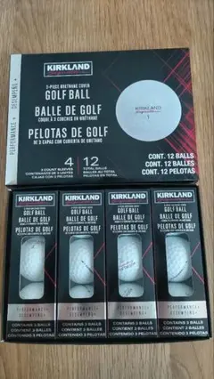 【新品・未使用】KIRKLAND ゴルフボール 12個入り