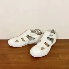 新品　コンバース　オールスター　サンダル　24.0センチ　ホワイト　グルカ