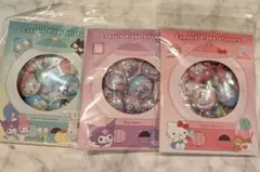 カプセルフレークステッカーズ　サンリオ　正規品　クロミ　ハローキティ　立体シール