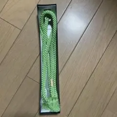 緑色の房付き帯締め