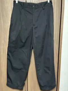 美品　ニコアンド パンツ　ワンタック　黒　ブラック　メンズ
