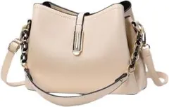 [MYSKUFT] ハンドバッグ レディース カーキ TU 2-124