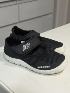 New Balance 208 ブラック サンダル 15cm