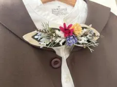 フラワー蝶ネクタイ