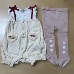 プティマイン　ベビー服　タイツ　セット