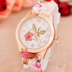 新品未使用姫系Rady.rienda系花柄腕時計(ペアウォッチにも)