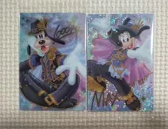 ディズニー キャラクターズ　ウエハース　グーフィー　マックス　スペシャルアート