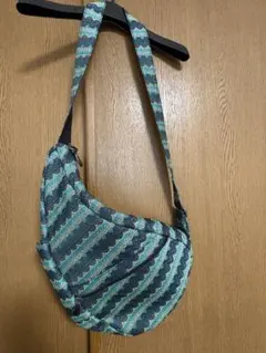 ミナペルホネン ハンドメイド しずく型クロスボディバッグ タンバリン
