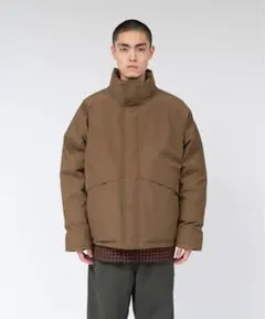 nanamica gore-tex short down wet sand M