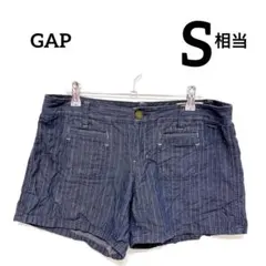 GAP レディース　デニム風　ショートパンツ【S相当】カジュアル　薄手