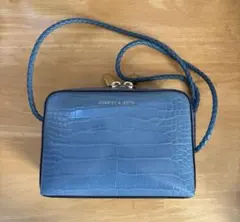 CHARLES&KEITH クロコダイル風ショルダーバッグ