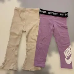 子供服　ズボン　NIKE 女の子　2点セット90サイズ