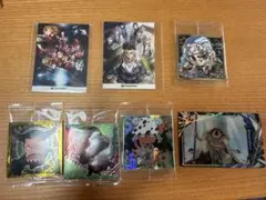 ワンピース 鬼滅の刃 ウエハース ステッカー シール カード