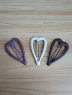 ヘアピン　ハート