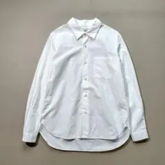 YAECA ヤエカ コットン ラミー シャツ ホワイト 白 S レギュラーカラーのサムネイル