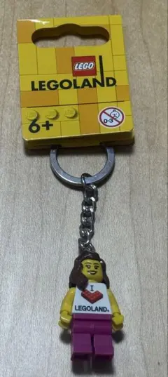 LEGO ミニフィギュア ミニフィグ　キーホルダー LEGOLANDのサムネイル