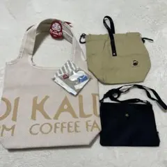 KALDI カルディ福袋 2026年 トートバッグ 手ぬぐい 他4点セット