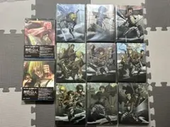 [中古]進撃の巨人 Blu-ray Season1 9巻+劇場前後編2部作セット