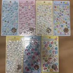 しずくちゃん AB ボンボンドロップシール 大 ミニ 7枚 まとめ売り 正規品