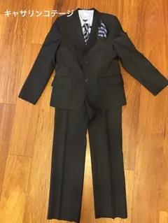 キャサリンコテージ　150 フォーマルスーツ5点セット（ダークグレー・ネイビー）