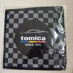 tomica ハンドタオル チェッカーフラッグ柄のサムネイル