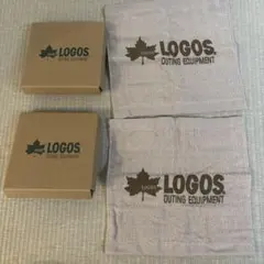 LOGOS タオルハンカチ 2枚セットのサムネイル