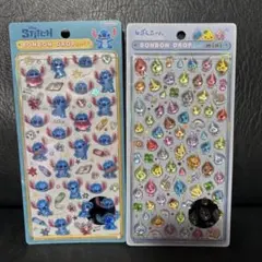 ボンボンドロップ　ディズニー大　スティッチらくがき　しずくちゃんmini セット