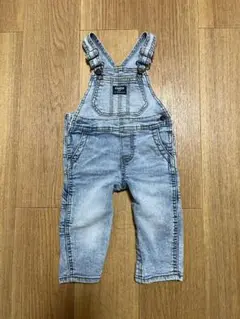 美品 オシュコシュ オーバーオール 12ｍ 90cm デニムサロペット