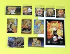 鬼滅の刃　我妻善逸　ウエハースカード　シール　まとめ売り