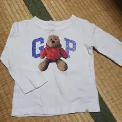 GAP クマイラスト 長袖Tシャツ