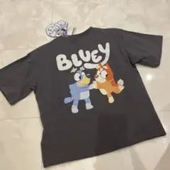 ブルーイ Tシャツ キッズ グレー