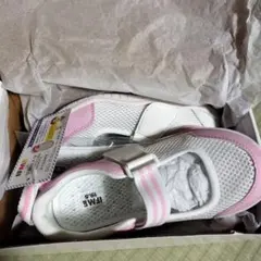 イフミー　IFME 上履き 息するソール バレエシューズ19.5cm ピンク