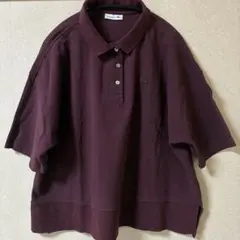 Lacoste オーバーサイズ ポロシャツ 半袖