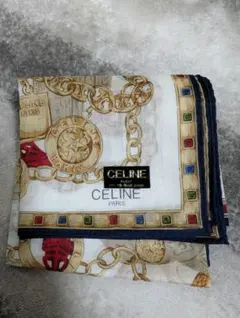 CELINE エッフェル塔 ハンカチ