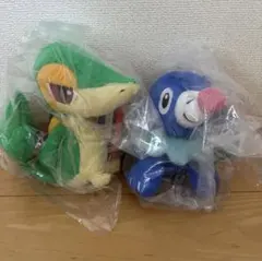ポケモン　一番くじ　30周年　ツタージャ　アシマリ　ぬいぐるみセット