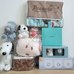 スヌーピー　まとめ売り　SNOOPY　マルチバッグ　食器　ブランケット　ぬいぐる