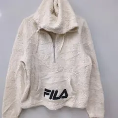 ハーフジップ パーカー