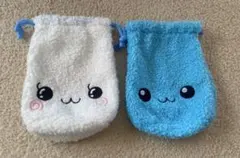 しずくちゃん もこもこ巾着ポーチ