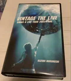 VINTAGE THE LIVE SHAKE A LIVE TOUR VHS